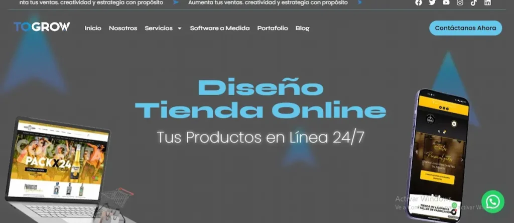 5 mejores agencias de Diseño de Tiendas Virtuales en Itagüí, Antioquia Agencia de desarrollo de Ecommerce ToGrow